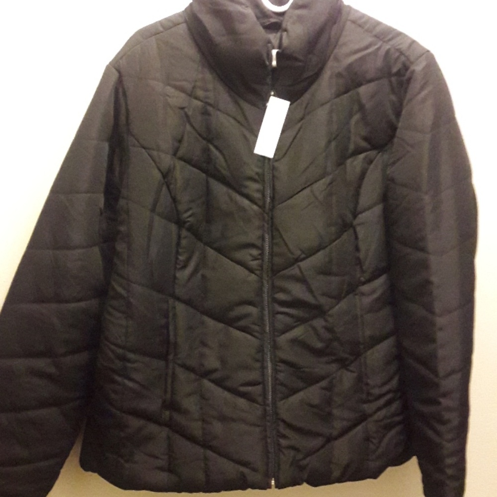 NWT NY&Co black puffer jacket